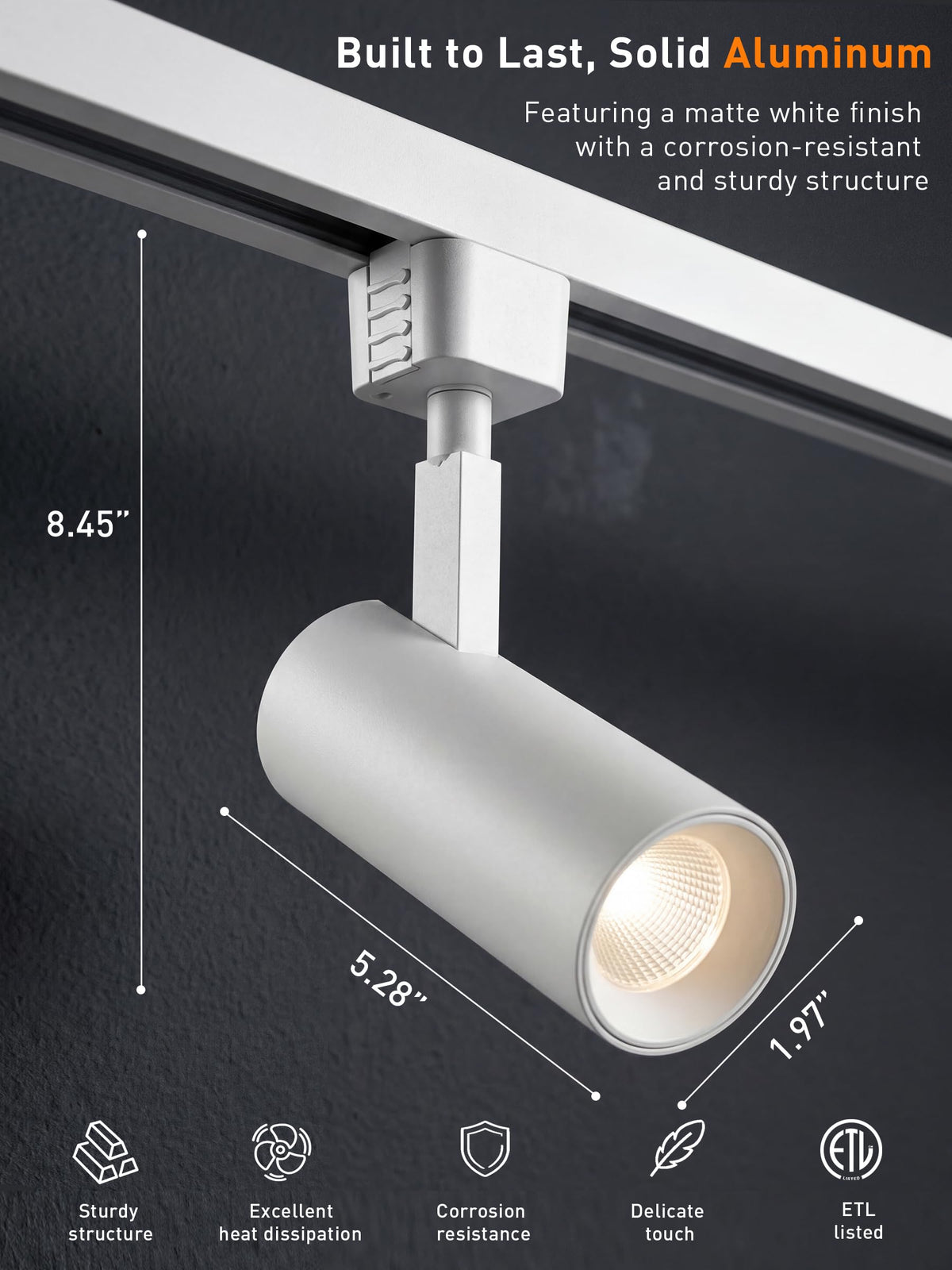 white track head feature diagram