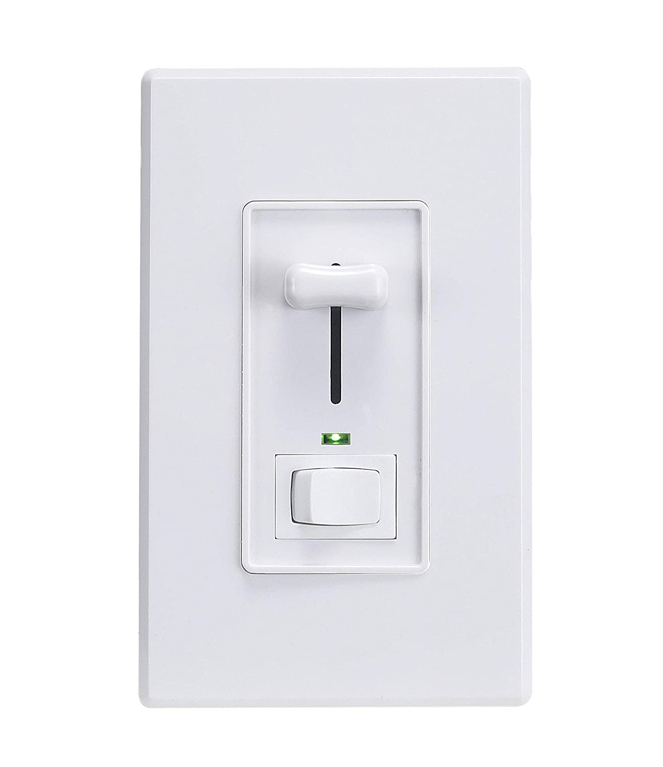 Dimmer Switch with Green Indicator for LED Light/CFL/Incandescent, 003, 1 PC