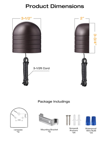 5CCT selector switch with five lit color temperature positions