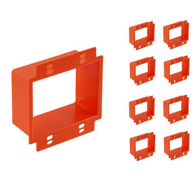 Electrical Outlet Box Extenders,2 Gang Box Extender Electric Box Extender for 2 Gang Power Outlet Switch