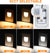 120V Dimmbale 5 Color LED Indoor Outdoor Step Light,2700K/3000K/3500K/4000K/5000K 3W 100lm,Stair Light, 6 Pack