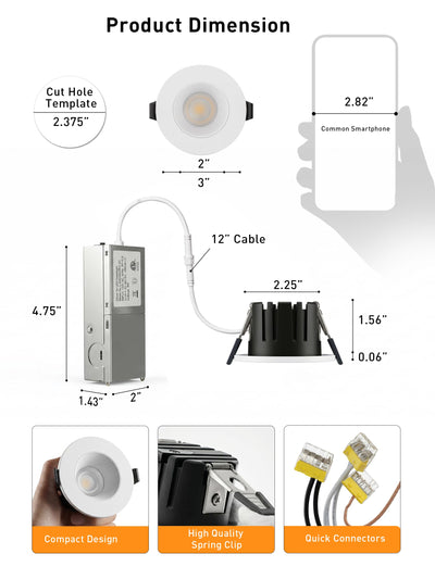 Downlights aimed at wall art, shelves or a gallery wall for accent lighting