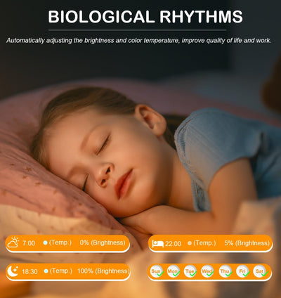 CLOUDY BAY Smart WiFi LED Wall Sconce,RGBCW Color Changing Wall Light,Compatible with Alexa and Google Home Assistant,No Hub Required,15W 2700K-6500K,CRI90+,Brushed Nickel