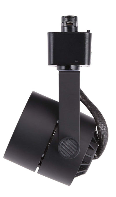 6-Pack Track Light Head, Dimmable LED, Adjustable Tilt Angle, Warm white (3000K), 120V/8W/580lm, Black Finish