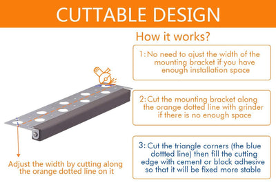 Low Voltage Hardscape Paver Light, 12V, 2700K, 12 Inch 7W, 6 PCs