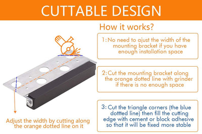 Low Voltage Hardscape Paver Light, 12V, 2700K, 7 Inch 5W, 6 PCs