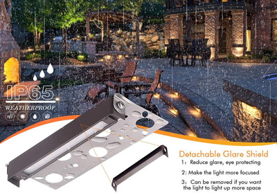 Low Voltage Hardscape Paver Light, 12V, 2700K, 7 Inch 5W, 6 PCs