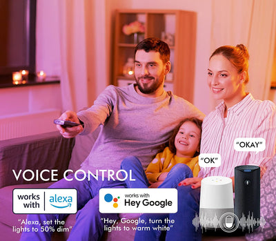 12 Inch LED Smart Flush Mount Ceiling Light, 20W 1200lm, RGBCCT, ORB