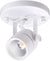 LED Flush Mount Ceiling Spot Light,CRI90+ 8W 500lm 3000K Warm White Dimmable, Adjustable Tilt Angle Ceiling Light Fixture, White Finish