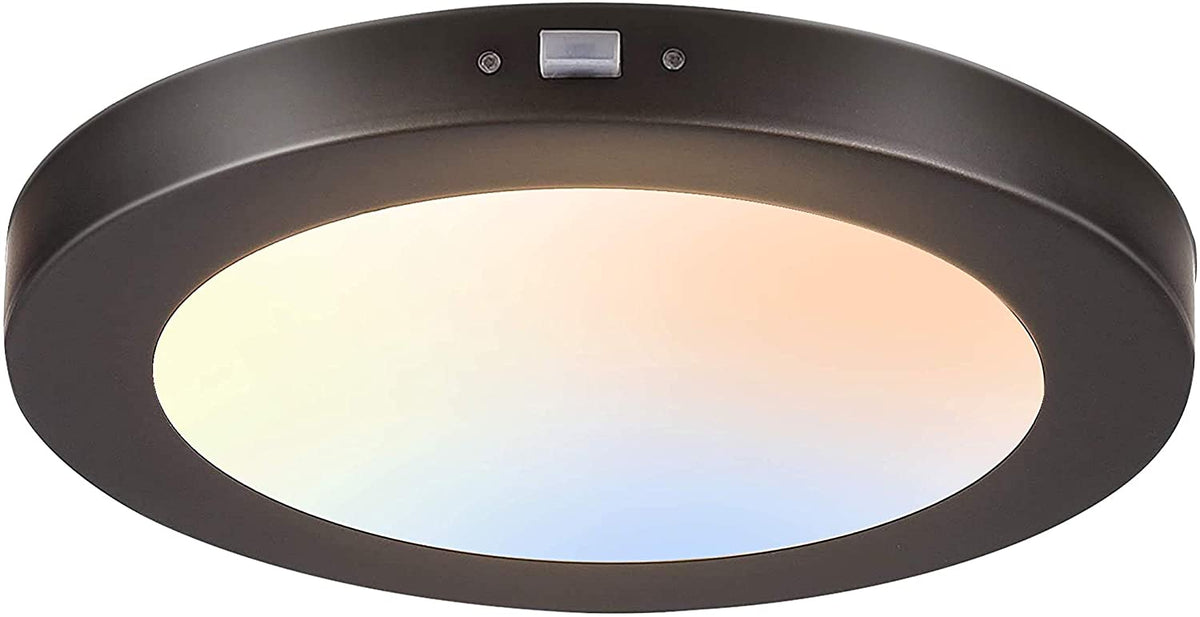 Cloudy Bay LED Flush Mount Ceiling Light Oil Rubbed Bronze Finish